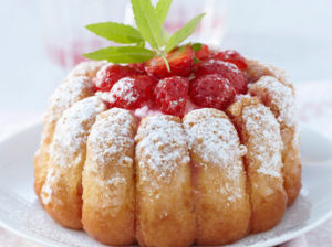 Charlotte aux fraises