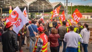 Une cagnotte de soutien aux grévistes permet la mobilisation de la SNCF.