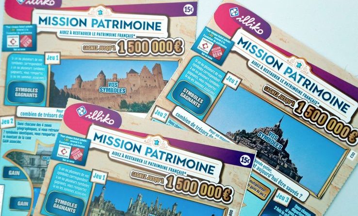 Le Ticket Mission Patrimoine et le loto du patrimoine vont financer sa restauration