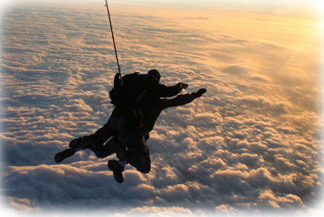 Cagnotte en ligne saut en parachute anniversaire
